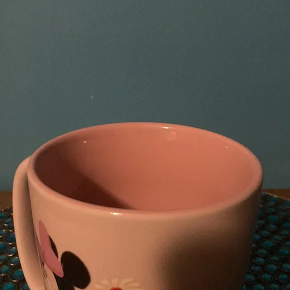 Disney Mickey and Minnie Mouse Mug Trio - Black, Light Blue, Pink - Picture 10 of 12